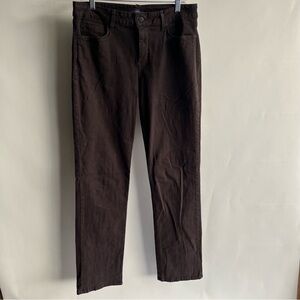 NYDJ Not Your Daughter’s Jeans Brown Sz 12 Straight EUC Women’s